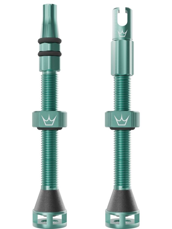 Peaty's Holeshot Fast Flow Valves 60mm Jade