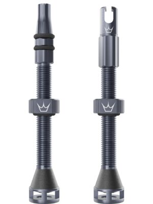 Peaty's Holeshot Fast Flow Valves 60mm Slate
