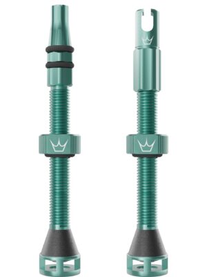 Peaty's Holeshot Fast Flow Valves 80mm Jade