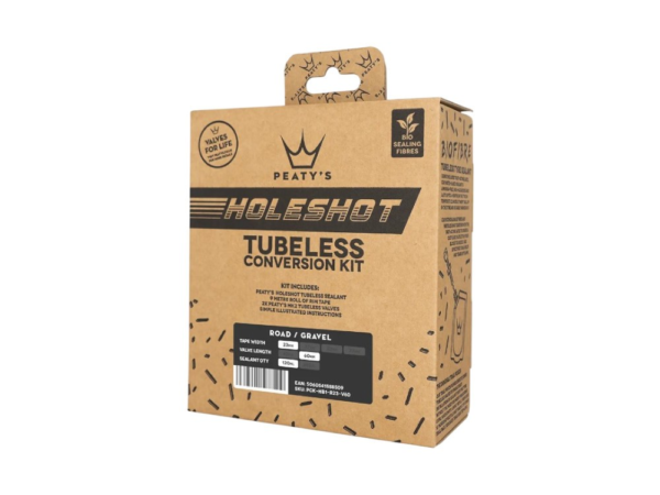 Peaty's Holeshot Tubeless Kit 23mm Road & Gravel