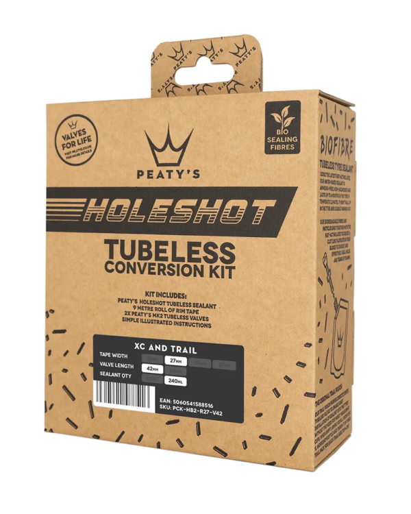 Peaty's Holeshot Tubeless Kit 27mm XC/Trail