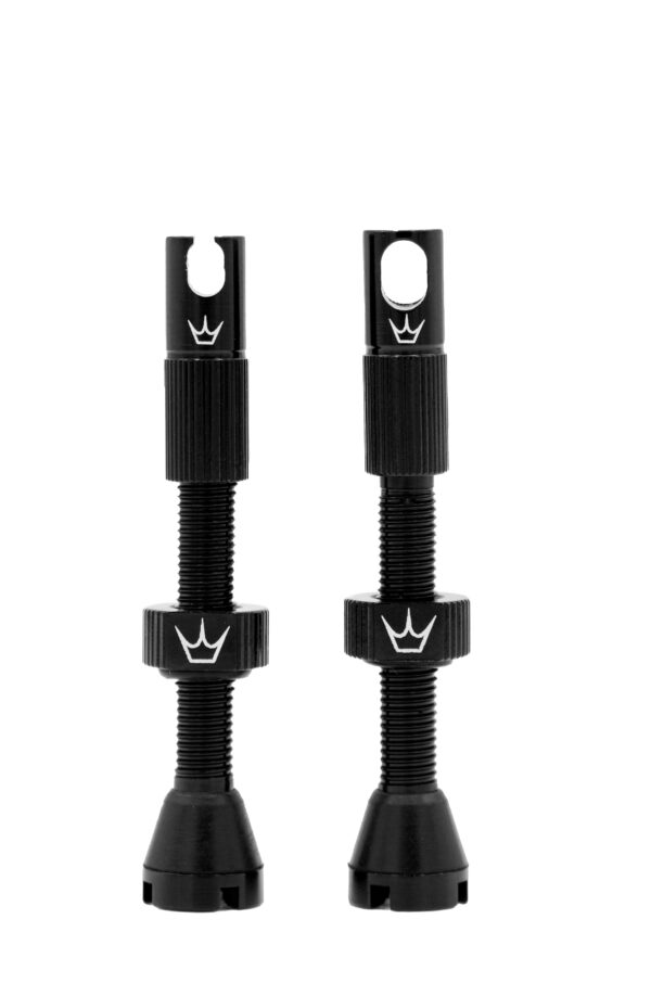 Peaty's x ChrisKing Tubeless Valves 42mm Black