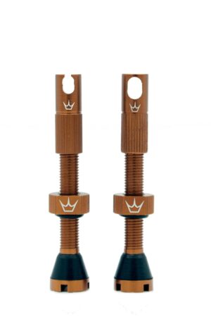 Peaty's x ChrisKing Tubeless Valves 42mm Bourbon