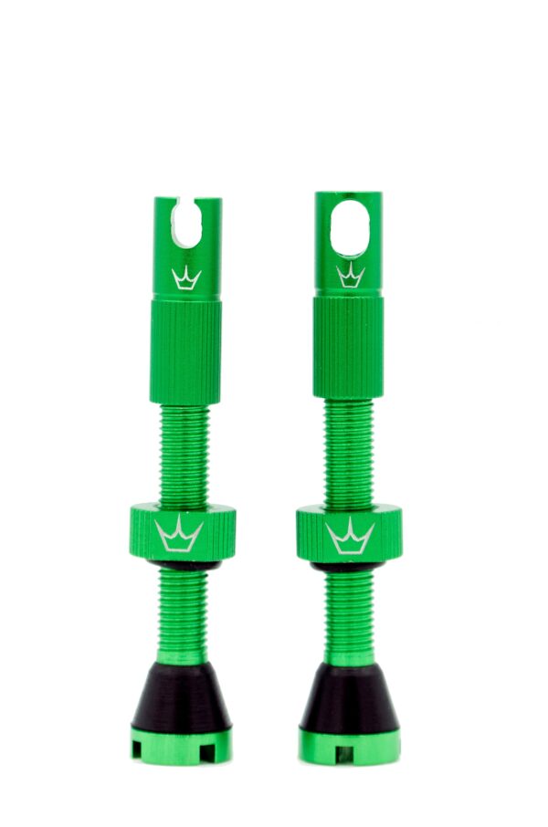Peaty's x ChrisKing Tubeless Valves 42mm Emerald