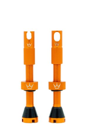 Peaty's x ChrisKing Tubeless Valves 42mm Mango