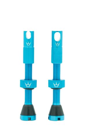 Peaty's x ChrisKing Tubeless Valves 42mm Turquoise