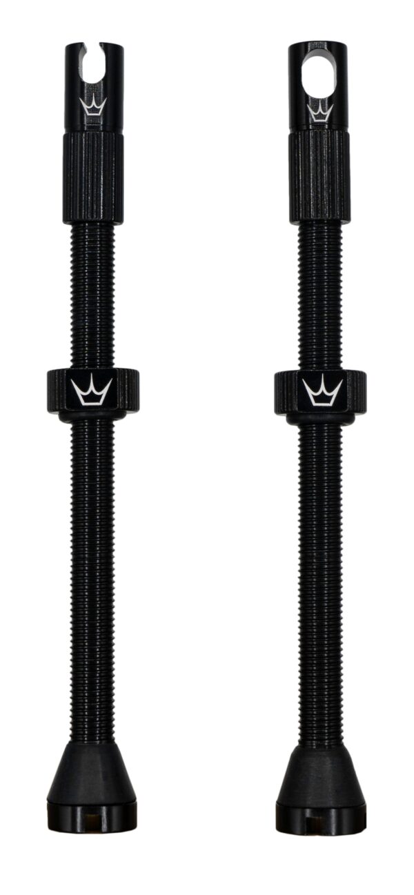 Peaty's x ChrisKing Tubeless Valves 80mm Black