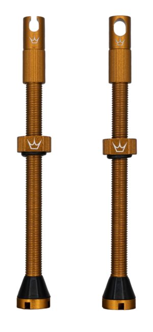 Peaty's x ChrisKing Tubeless Valves 80mm Bourbon