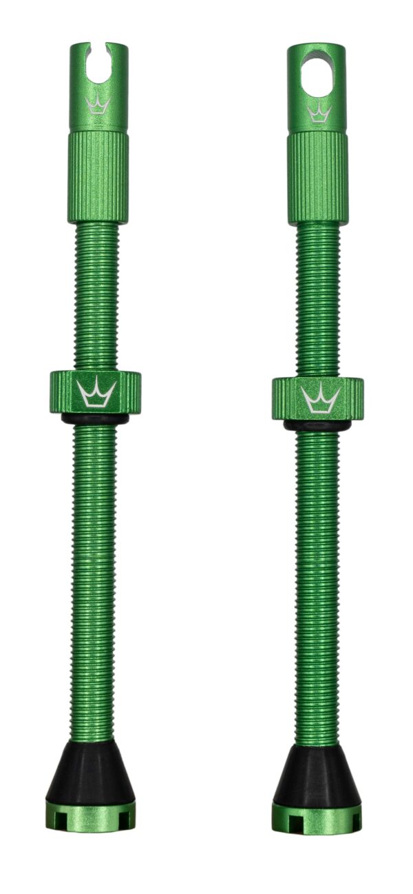 Peaty's x ChrisKing Tubeless Valves 80mm Emerald