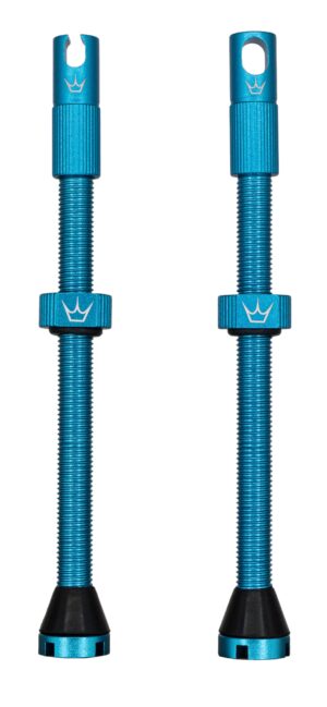 Peaty's x ChrisKing Tubeless Valves 80mm Turquoise
