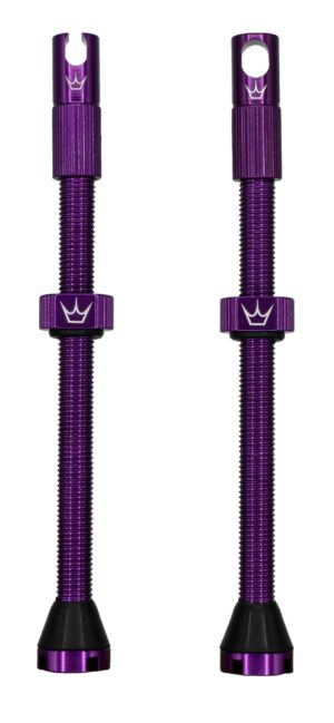 Peaty's x ChrisKing Tubeless Valves 80mm Violet