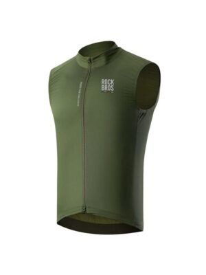 Rockbros TLMJ003-01 ROAD TO SKY men's lightweight breathable cycling vest L - green