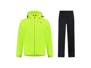Rogelli Commuter Core regntøj gul/sort unisex