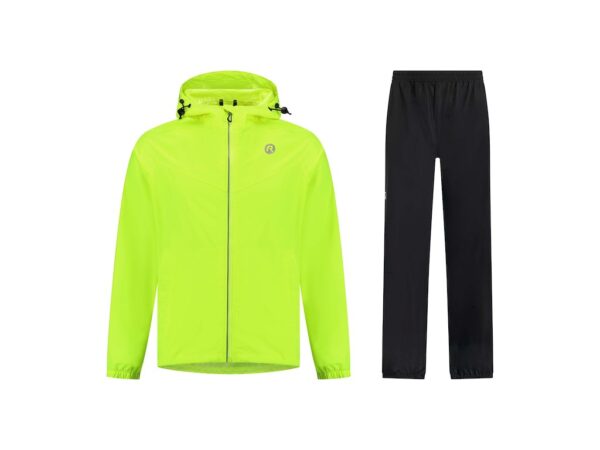 Rogelli Commuter Core regntøj gul/sort unisex