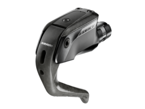 SRAM Force AXS E1 Aero bremsegreb højre med flat mount kaliber og 2000mm olieslange