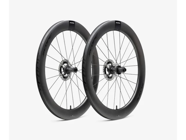 Scope R6 700c 65mm hjulsæt XDR body disc carbon sorte decals