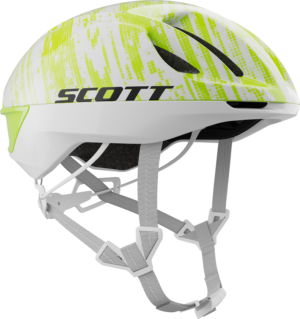 Scott Cadence RC MIPS cykelhjelm - White/Sulphur Yellow