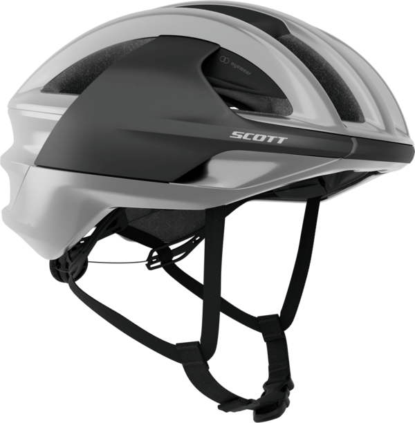 Scott Centric RC MIPS cykelhjelm - Chrome Silver