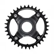Shimano Chainring 34t Black 55mm Steps Sm-cre80-12-b W/o Cg - Cykel klinge