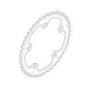 Shimano Klinge 45t Fc-s501 130mm, Sort, 9speed - Cykel klinge