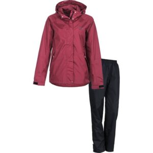 Weather Report Carlene regnsæt dame 10.000mm-tibetan red-44